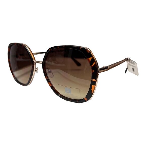 Laundry By Design Sunglasses‎ WMNS Brown Tortoise Shell Square Oversized Classic main image 5